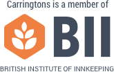Carringtons is a member of the British Institute of Innkeeping